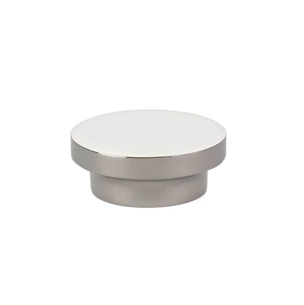 Emtek - District Knob, Cabinet, 1-5/8'', US14 - Polished Nickel