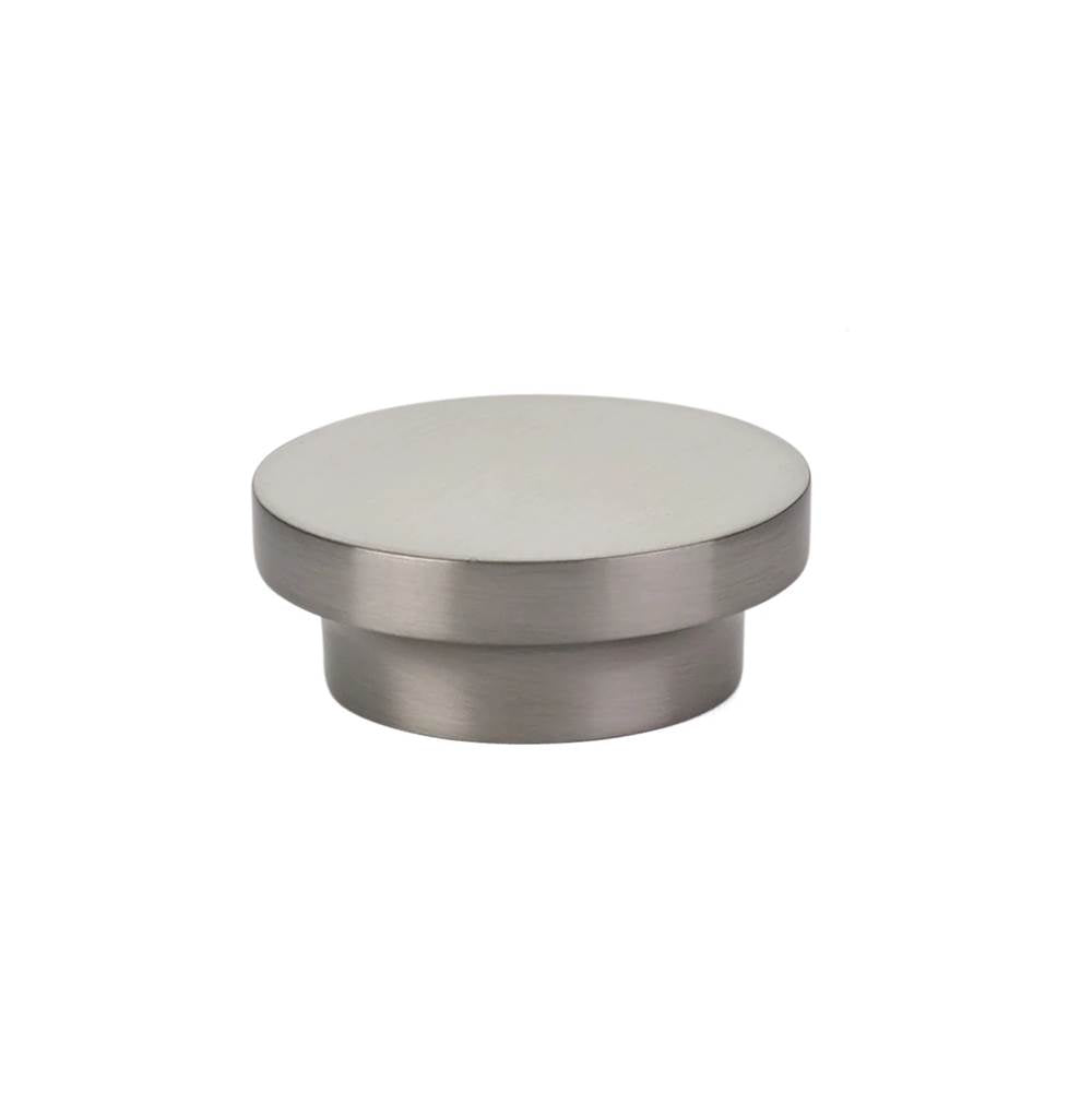 Emtek - District Knob, Cabinet, 1-5/8'', US15 - Satin Nickel