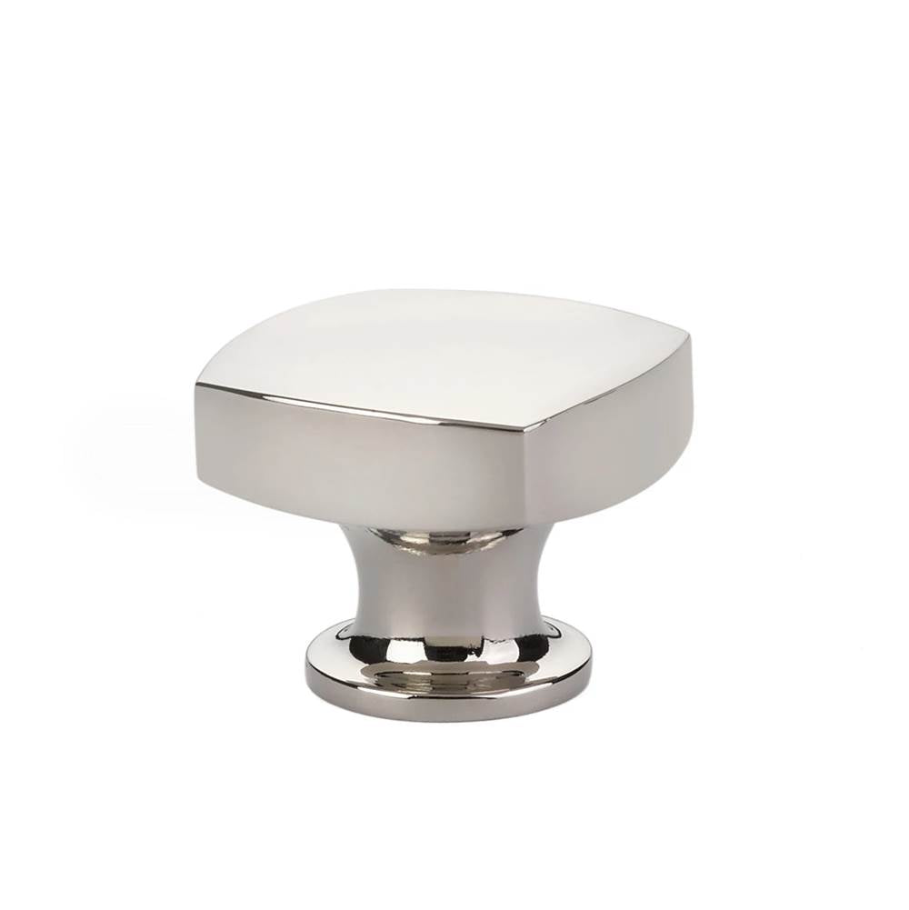 Emtek - Freestone Knob, Cabinet, 1-1/2'', US14 - Polished Nickel