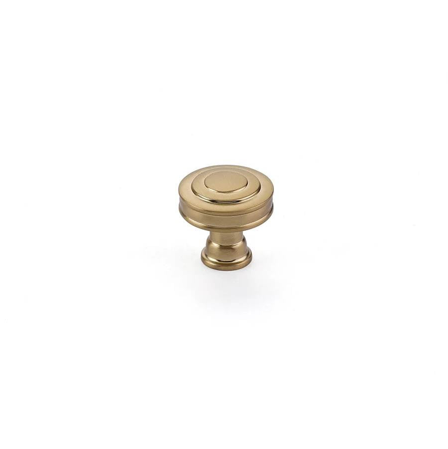 Emtek - Glendon Knob, Cabinet, 1-1/4'', US4 - Satin Brass