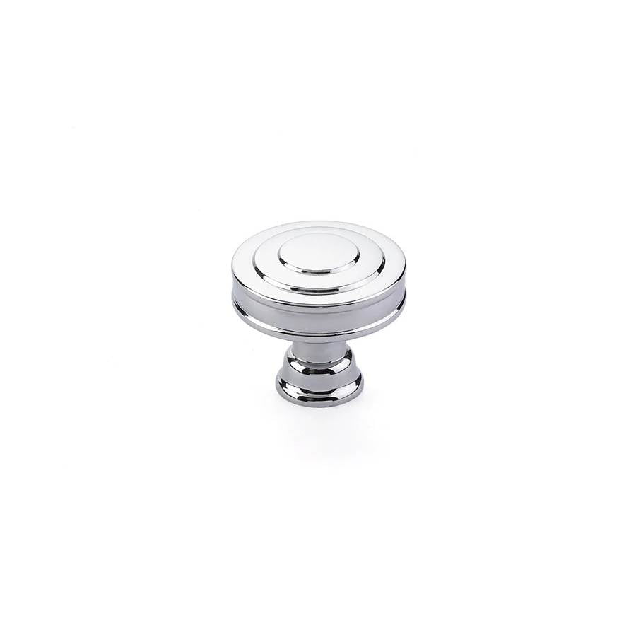 Emtek - Glendon Knob, Cabinet, 1-5/8'', US26 - Polished Chrome
