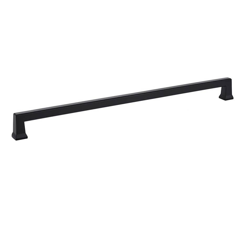 Emtek - ALEXANDER PULL, 12'' C-C, US19 - Flat Black