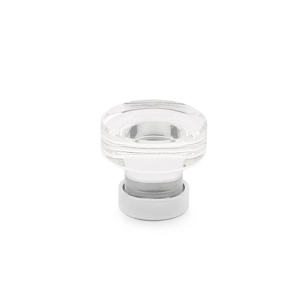 Emtek - Grayson Crystal Knob, Cabinet, 1-1/4'', US26 - Polished Chrome
