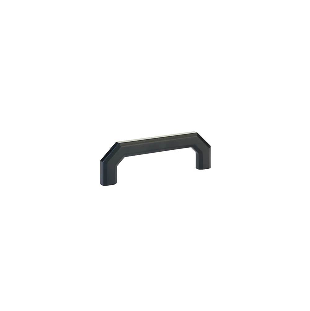 Emtek - Riviera, Cabinet Pull 4'' c-to-c, US19 - Flat Black