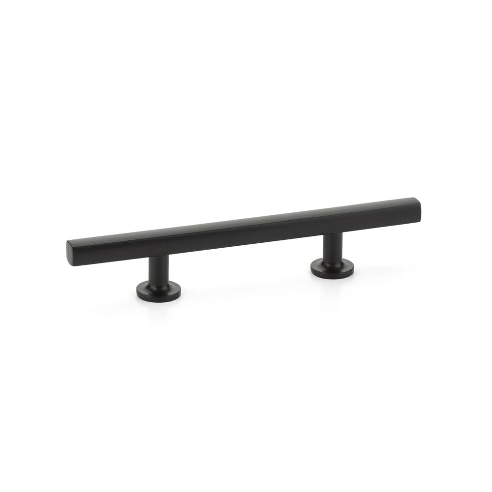 Emtek - Freestone Extended Pull, 3-1/2'' C-C, US19 - Flat Black