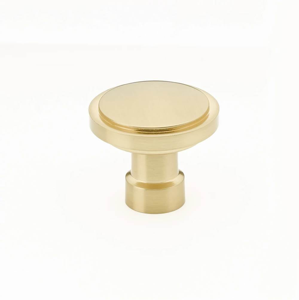 Emtek - Industrial Modern HAYDON WARDROBE KNOB, 1-3/4'', US4 - Satin Brass