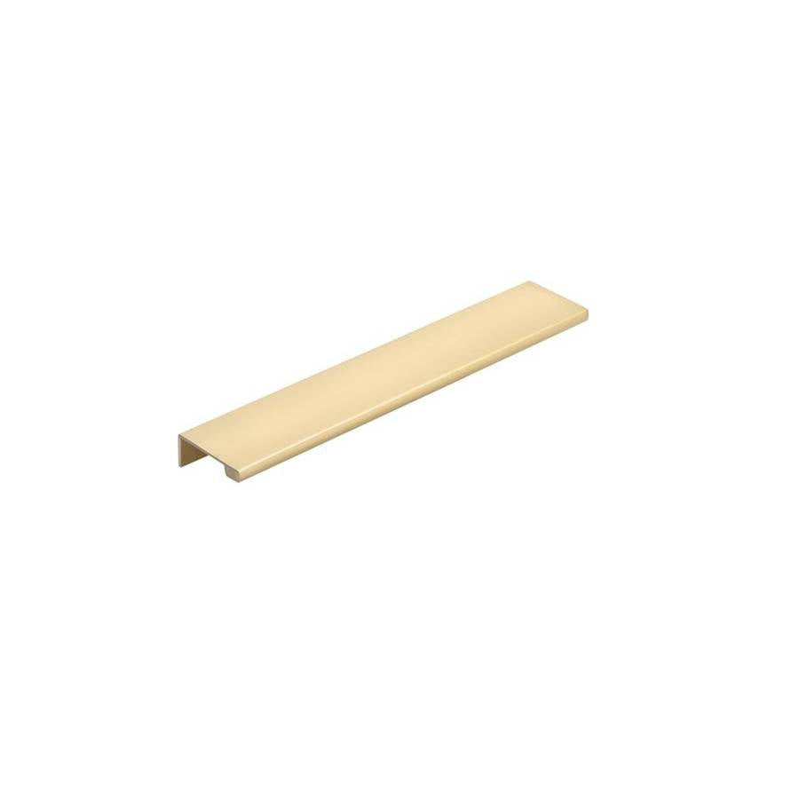 Emtek - CABINET EDGE PULL-8'', US4 - Satin Brass