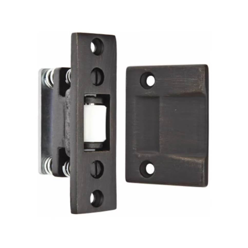 Emtek - RollerCatches with strke and scrws MB - Medium Bronze Patina