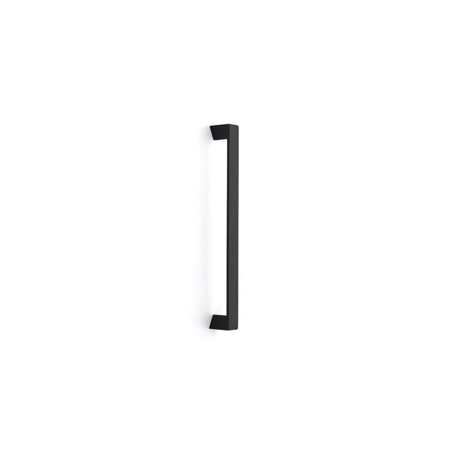 Emtek - Concealed Surface Mount, Trinity Appliance Pull, 12'', US19 - Flat Black