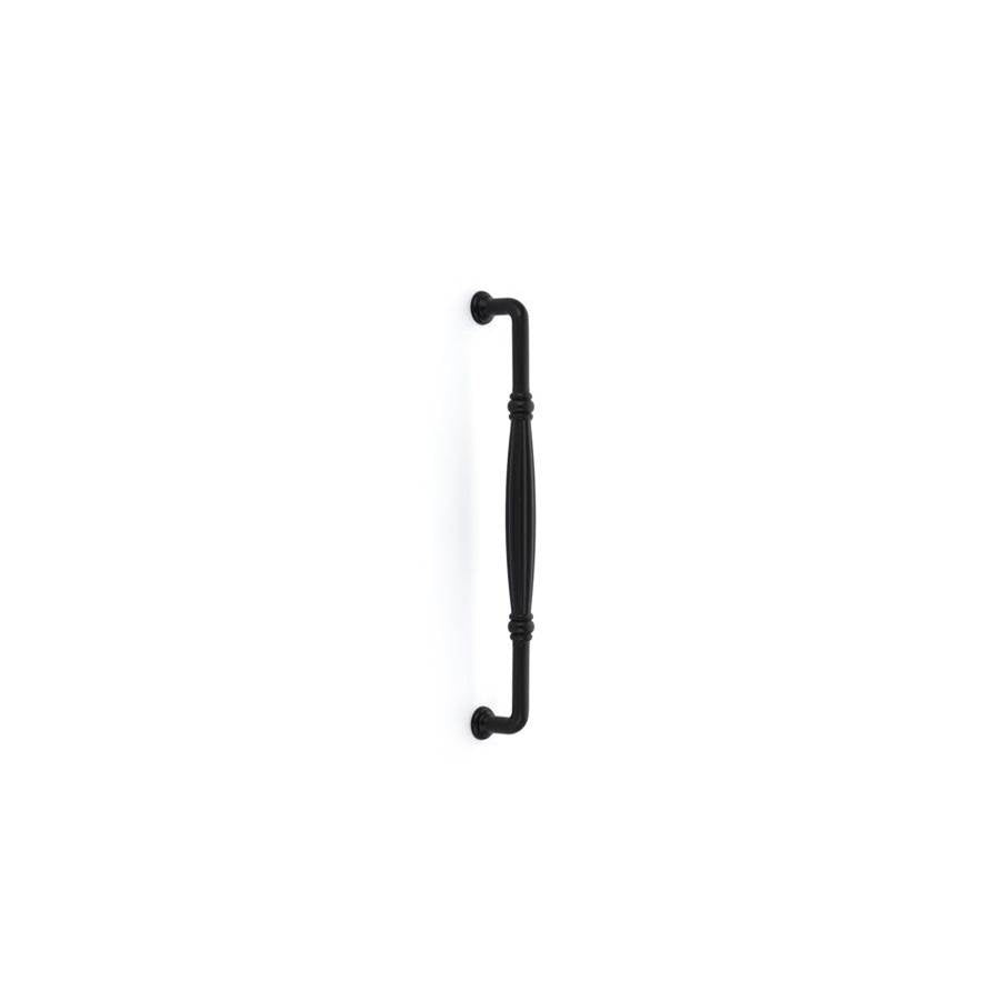 Emtek - Concealed Surface Mount, Fluted Bronze Appliance Pull, 12'', FB - Flat Black Bronze Patina