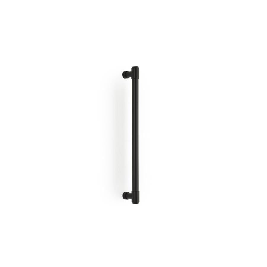 Emtek - CONCEALED SURFACE MOUNT, Industrial Modern JASPER APPLIANCE PULL, 12'' C-C, US19 - Flat Black