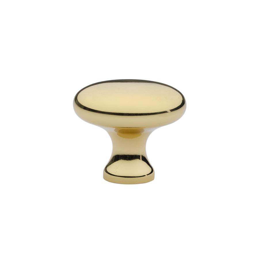 Emtek - Cabinet Knob, Brass Providence, 1'', US3 - Polished Brass