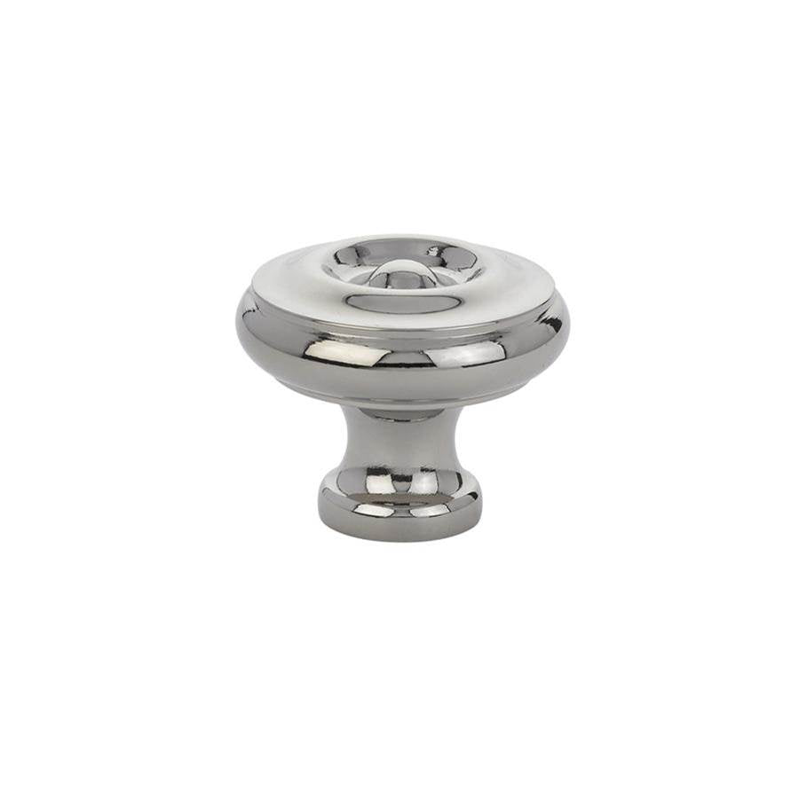 Emtek - Cabinet Knob, Waverly, 1-1/4'', US14 - Polished Nickel