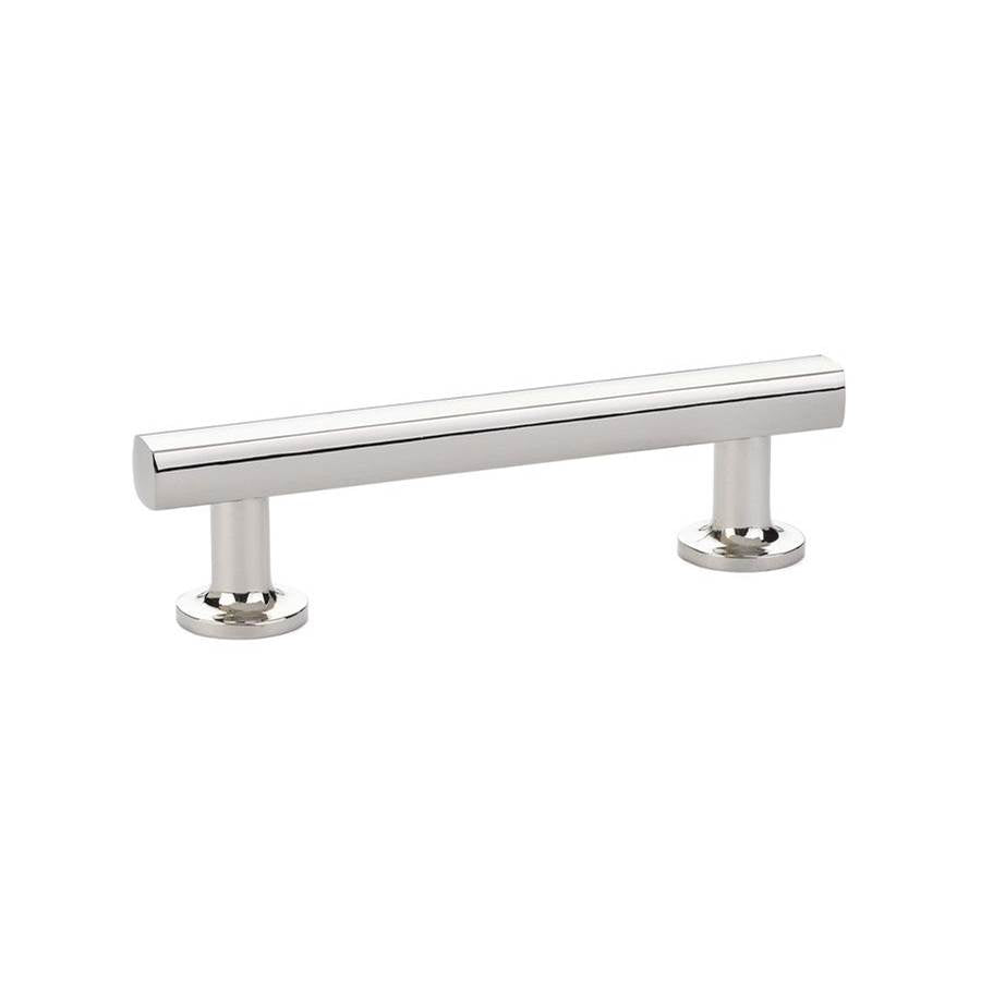 Emtek - Freestone Pull, Cabinet, 4'' C-C, US14 - Polished Nickel