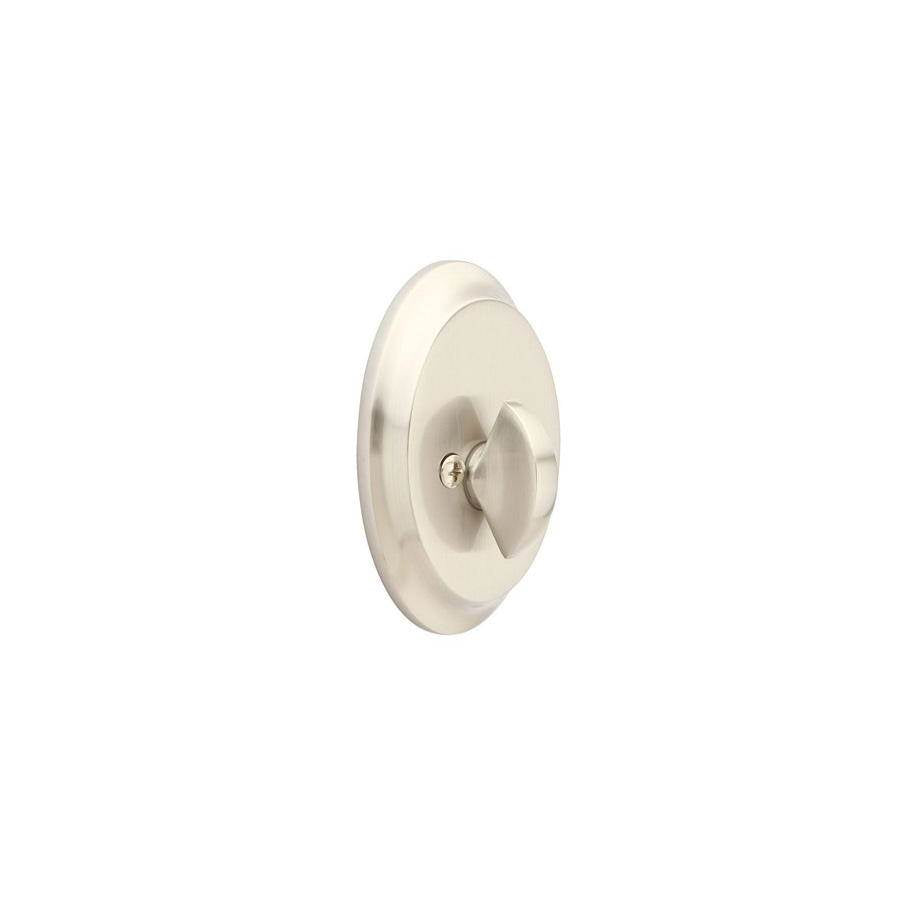 Emtek - Saratoga Deadbolt, SglSided, US3NL - Unlacquered Brass