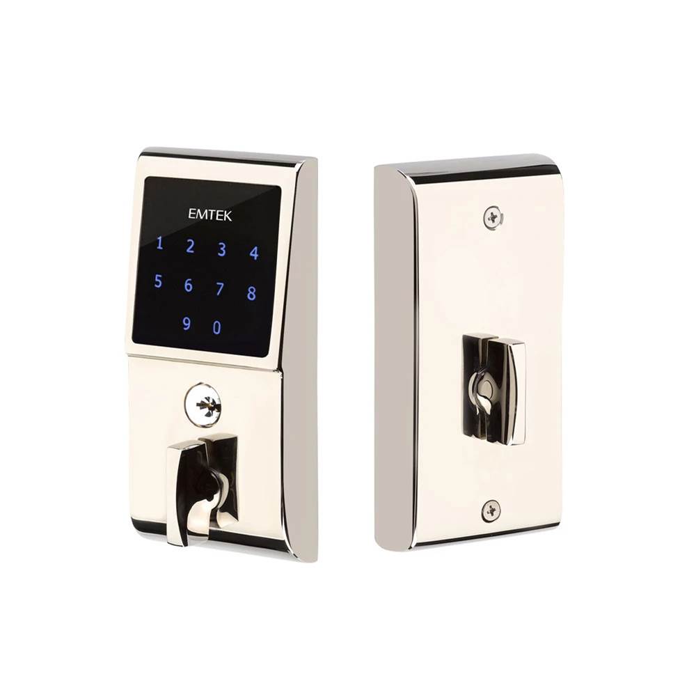 Emtek - EMTouch Brass Keypad Deadbolt, US14 - Polished Nickel
