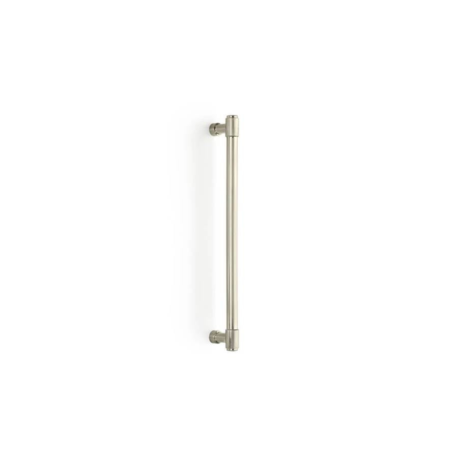 Emtek - CONCEALED SURFACE MOUNT, Industrial Modern JASPER APPLIANCE PULL, 12'' C-C, US15 - Satin Nickel
