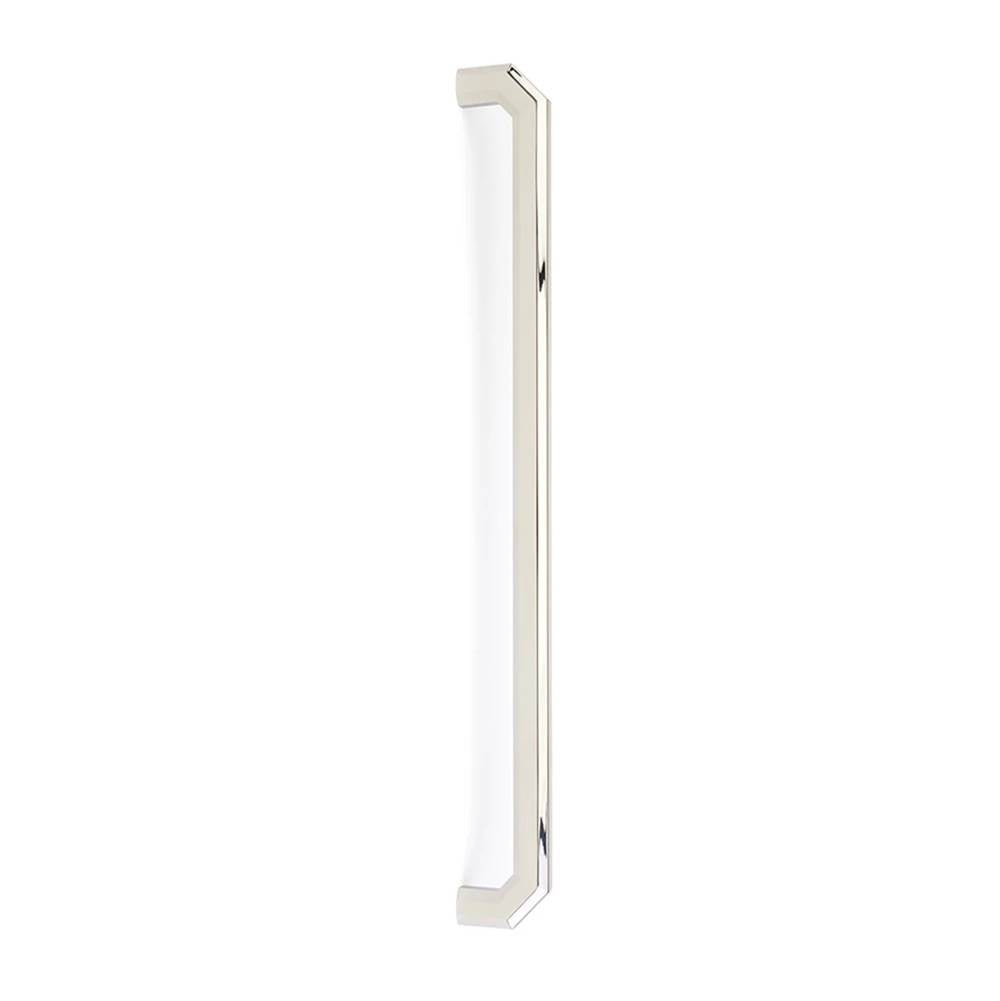 Emtek - Riviera, Appliance Pull 18'' c-to-c, US14 - Polished Nickel