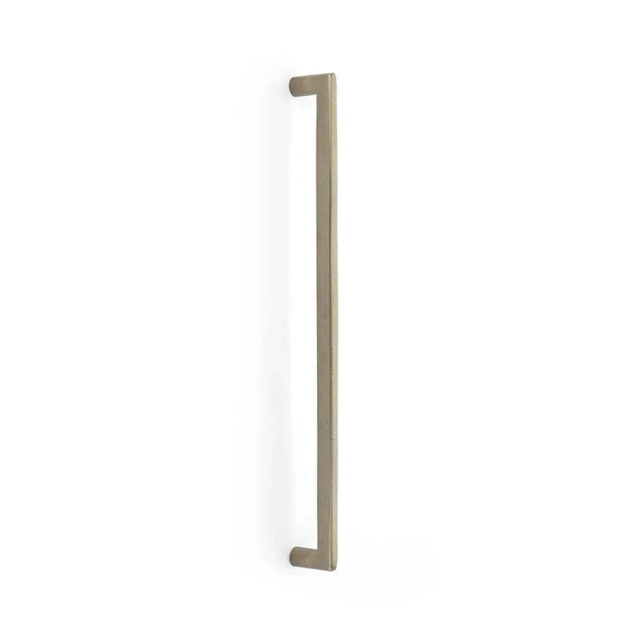 Emtek - Rail Bronze Appliance Pull, 18'', TWB - Tumbled White Bronze