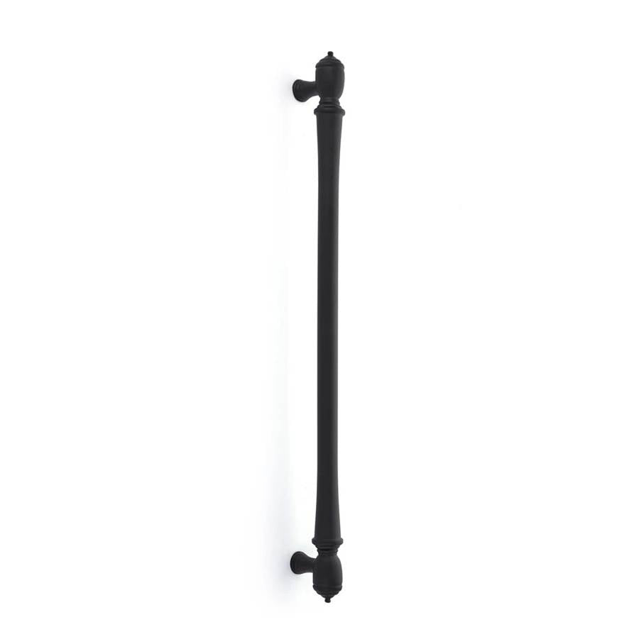 Emtek - Brass Spindle Appliance Pull, 18'', US19 - Flat Black