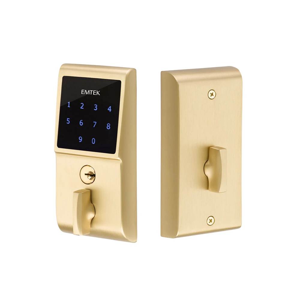 Emtek - EMTouch Brass Keypad Deadbolt, US4 - Satin Brass