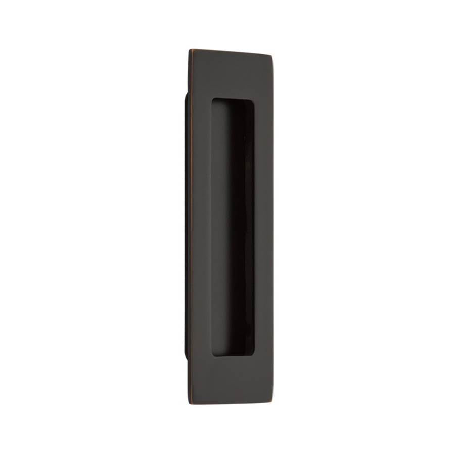 Emtek - Brass Modern Rectangular Flush Pull 6'', US10B - Oil Rubbed Bronze