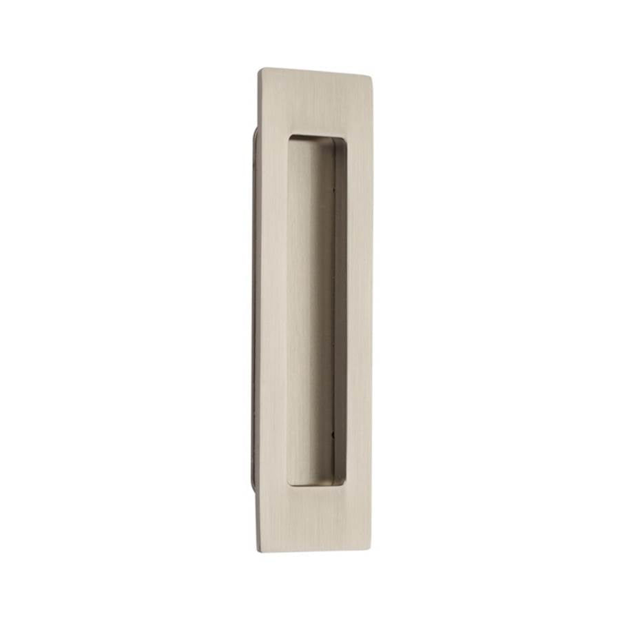 Emtek - Brass Modern Rectangular Flush Pull 6'', US15 - Satin Nickel