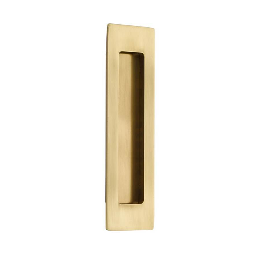 Emtek - Brass Modern Rectangular Flush Pull 7'', US7 - French Antique