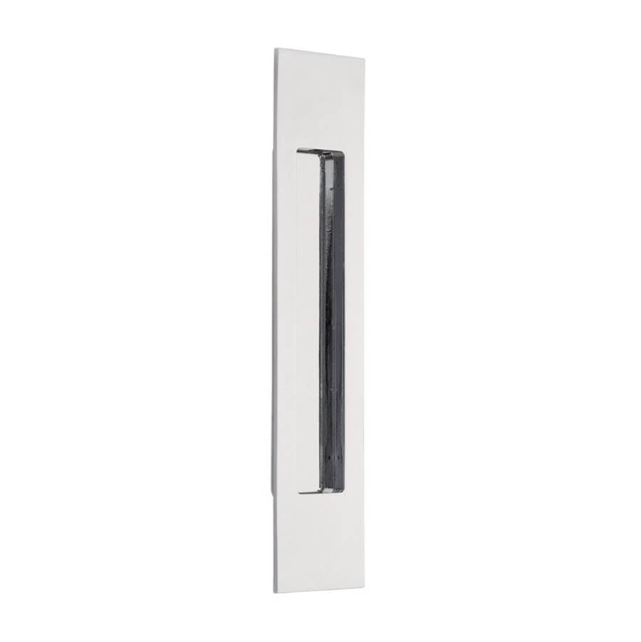 Emtek - Brass Modern Rectangular Flush Pull 10'', US26 - Polished Chrome