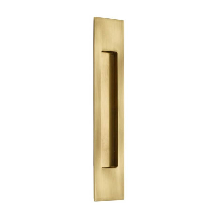 Emtek - Brass Modern Rectangular Flush Pull 10'', US7 - French Antique