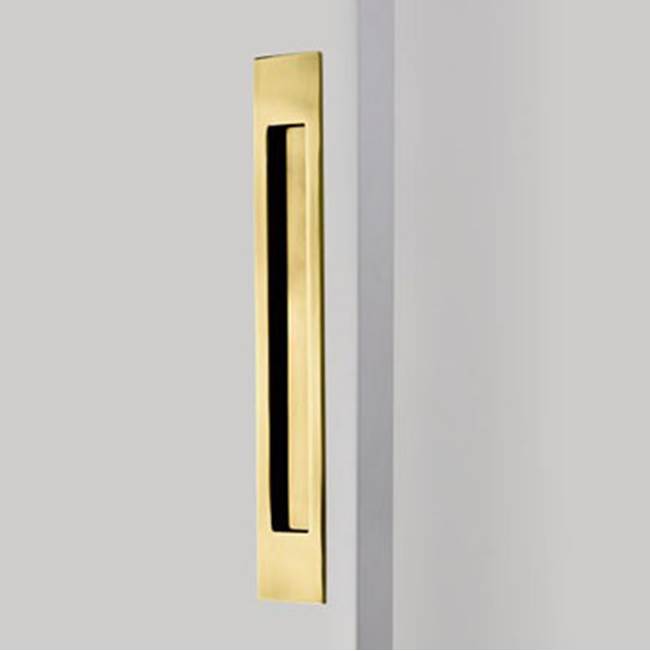 Emtek - Brass Modern Rectangular Flush Pull 14'', US7 - French Antique