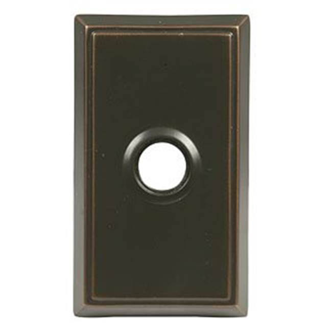 Dummy, Rectangular Rosette, Astoria Clear Knob, US10B