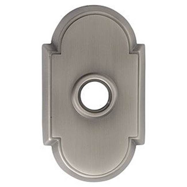 Concealed, Passage, No.8 Rosette, Modern Disc Crystal Knob, US10B