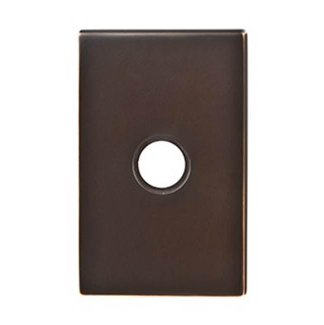 Concealed, Privacy, Modern Rectangular Rosette, Poseidon Lever, US10B