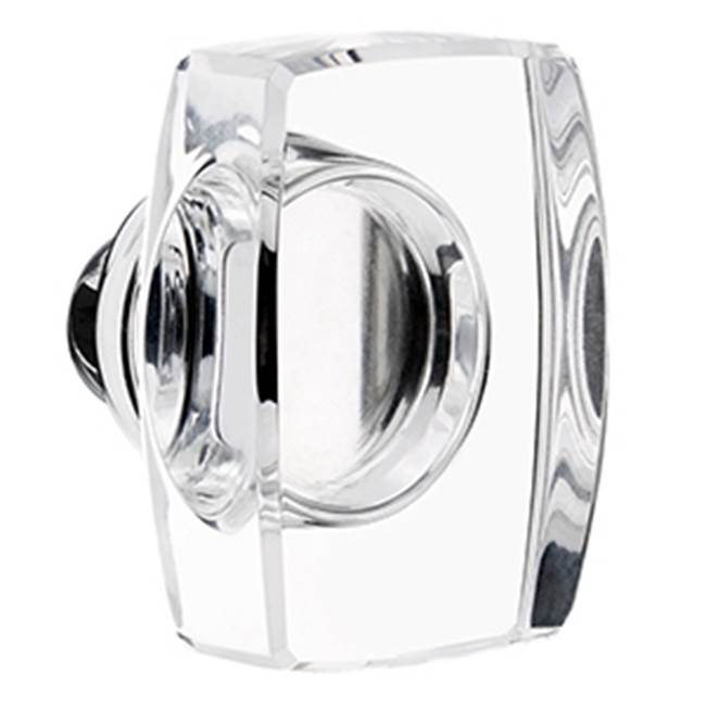 Dummy, Rectangular Monolithic Tub Ent, Windsor Crystal Knob, FB