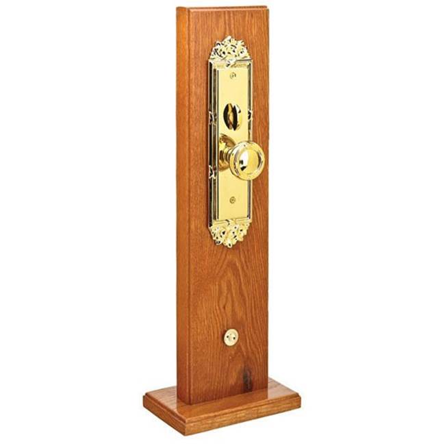 Entryset, F20, Regency Mortise, 2-1/2'' Backset, Myles Lever, LH, US10B