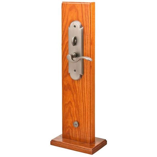 Entryset, F20, Charleston Mortise, 2-3/4 Backset, Hammered Egg Knob, RH, US10B