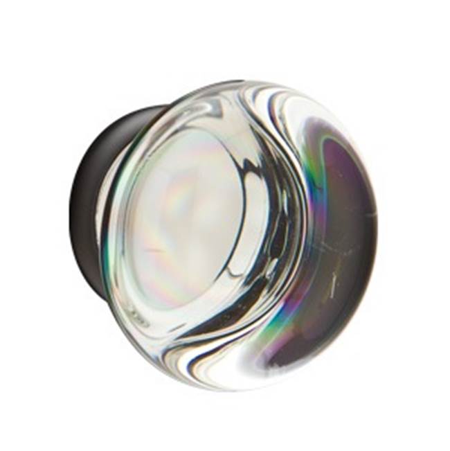 Sgl Cyl, Rectangular Monolithic Tub Ent, Providence Crystal Knob, FB