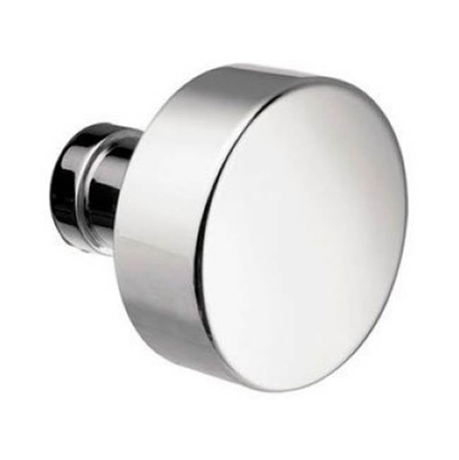 Emtek - Concealed, Privacy, Oval Rosette, Round Knob, US14 - Polished Nickel