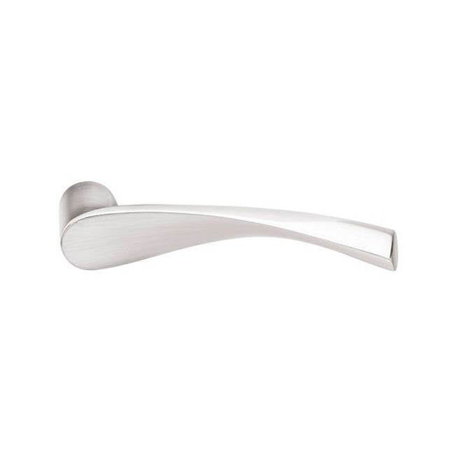 Emtek - Concealed, Passage, Oval Rosette, Triton Lever, US14 - Polished Nickel