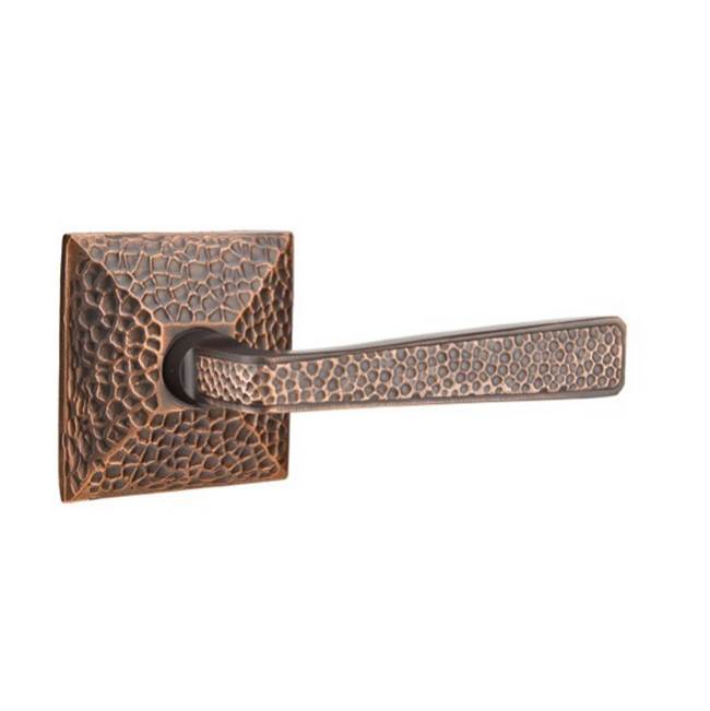 Concealed, Passage, Hammered Rosette, Hammered Lever, US10B