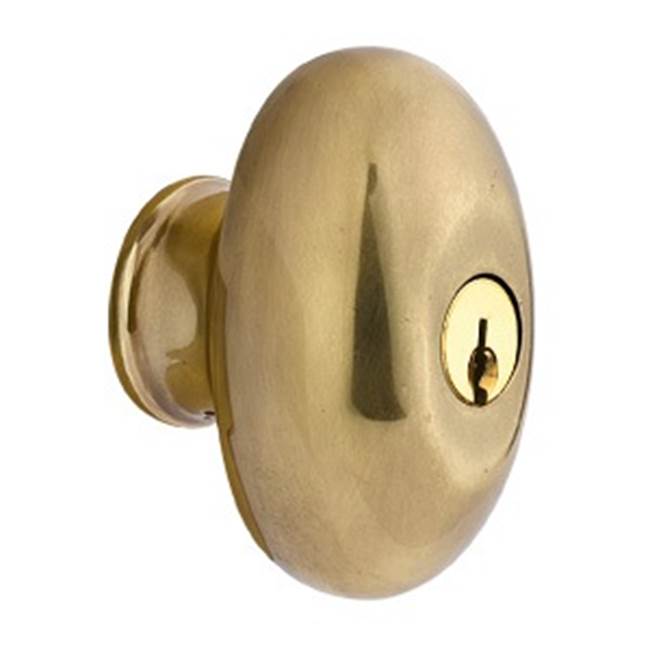 2-PT Lock Key in Knb/Lvr Dummy, Annapolis Plate, Egg Knob, US10B