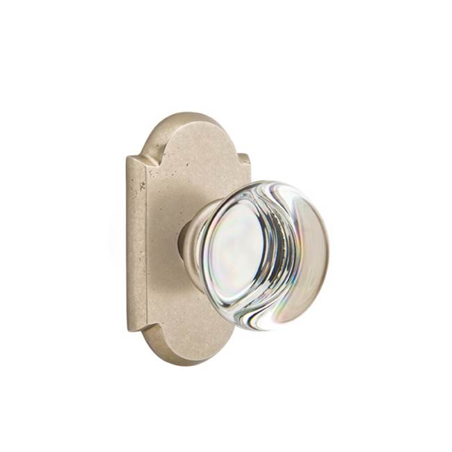 Concealed, Privacy, No.1 Rosette, Providence Crystal Knob, FB