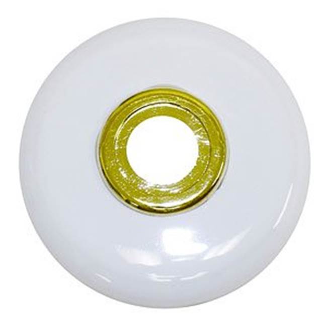 Dummy, Porcelain Rosette, Ice White Knob, US10B