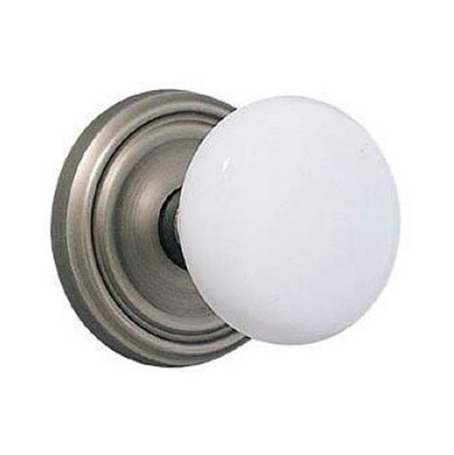 Concealed, Privacy, Regular Rosette, Ice White Knob, US10B