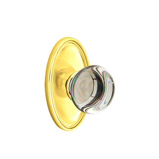 Dummy, Oval Rosette, Providence Crystal Knob, US10B