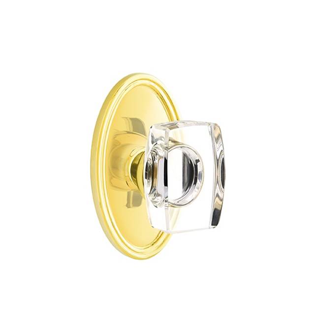 Dummy, Oval Rosette, Windsor Crystal Knob, US10B