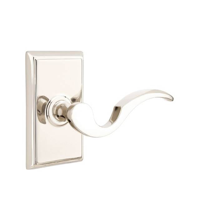 Passage, Rectangular Rosette, Cortina Lever, RH, US10B
