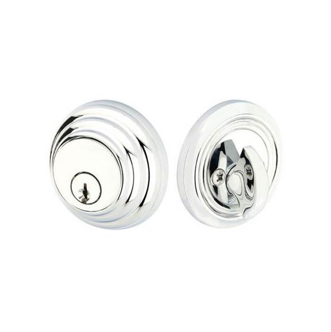 Emtek - Low Profile Deadbolt, Sgl, US4 - Satin Brass