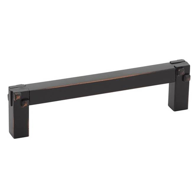 Emtek - Mortise and Tenon Pull, 3'' C-C, US10B - Oil Rubbed Bronze